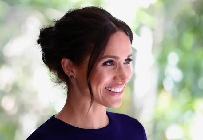 Meghan Markle during her royal tour