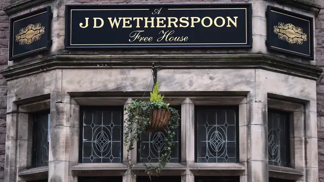 Wetherspoons pubs are currently closed
