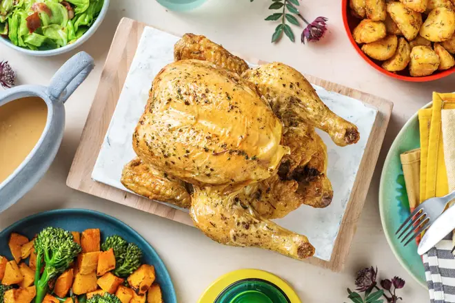 This roast chicken dinner will impress the whole family