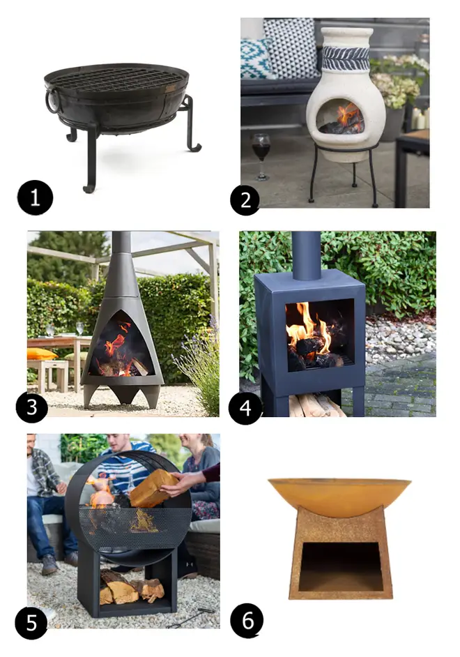 Stay warm outside with these fire-pits and chimineas