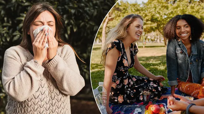Hay fever sufferers could face a 'pollen bomb' 