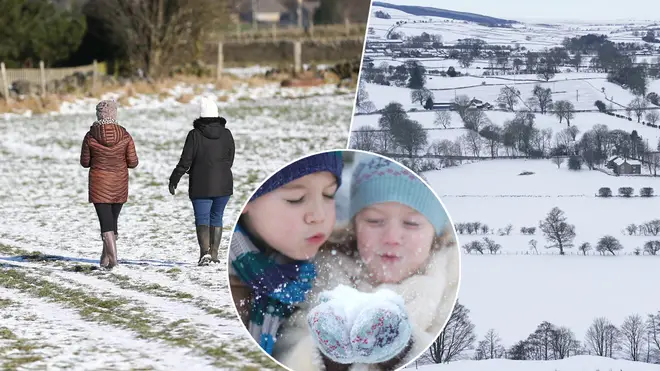 Reports suggest it might snow in the UK this weekend