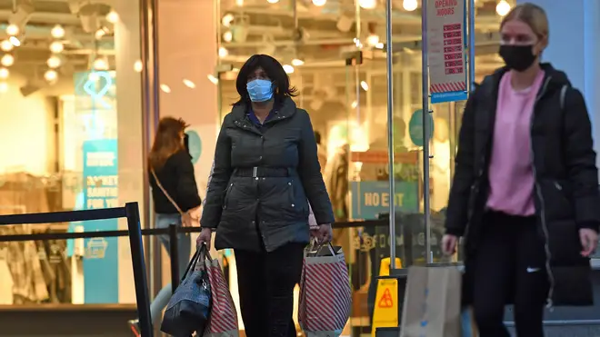 Shoppers will have to continue to wear masks indoors