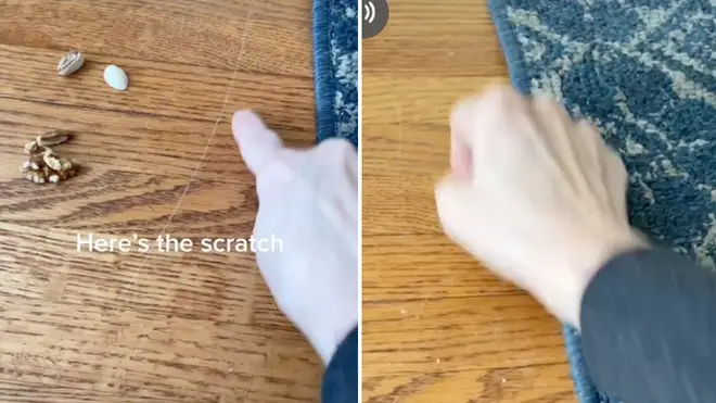 A woman has revealed this easy hack to get rid of scratches