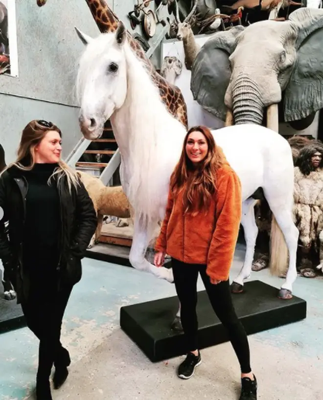 Luisa Zissman has revealed she had her beloved dead horse stuffed by a taxidermy