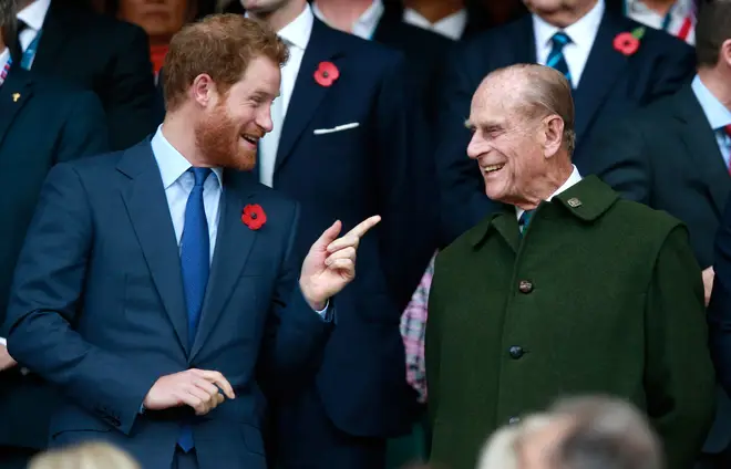 Prince Harry has travelled from LA so he can attend Prince Philip's funeral