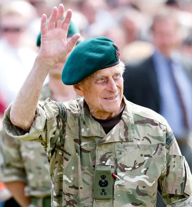 Prince Philip became the Captain General of the Royal Marines in 1953