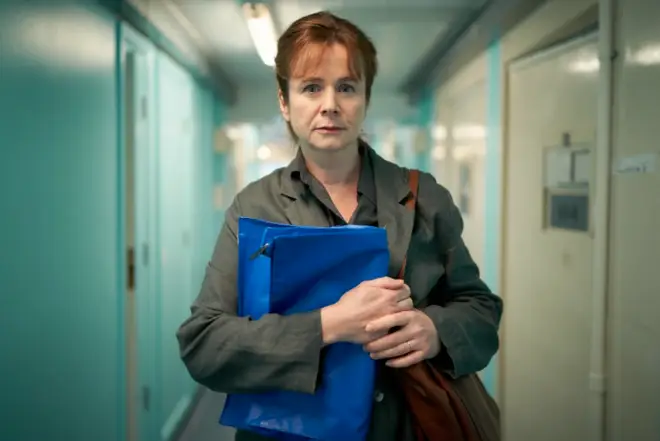 Emily Watson plays forensic psychiatrist Dr Emma Robertson in Too Close