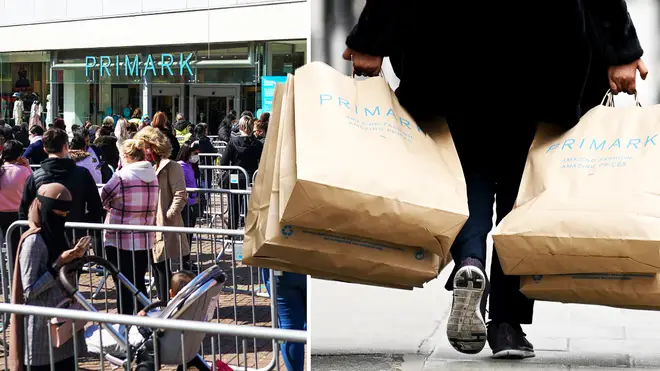 Primark stores have reopened in England and Wales
