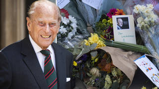 People can leave messages for the royal family in Prince Philip's online book of condolence