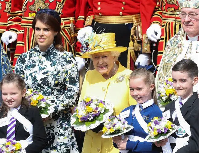 Princess Eugenie said they the rest of the Royal Family will 'look after Granny'