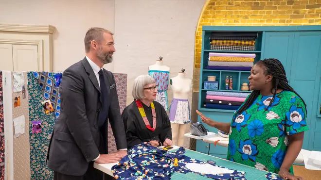The Great Sewing Bee was filmed in London