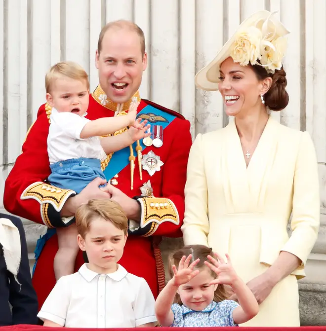 Prince William and Kate Middleton have three children