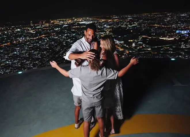 Rio and Kate had a picturesque proposal in Abu Dhabi