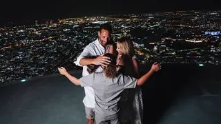 Rio and Kate had a picturesque proposal in Abu Dhabi