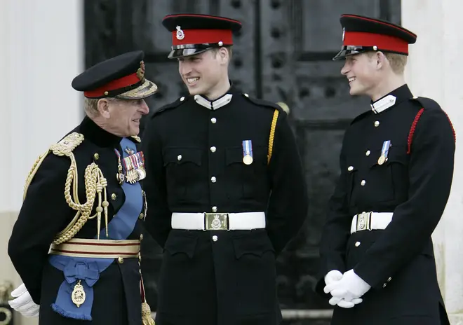 Prince William and Prince Harry will not walk side by side at the Duke's funeral