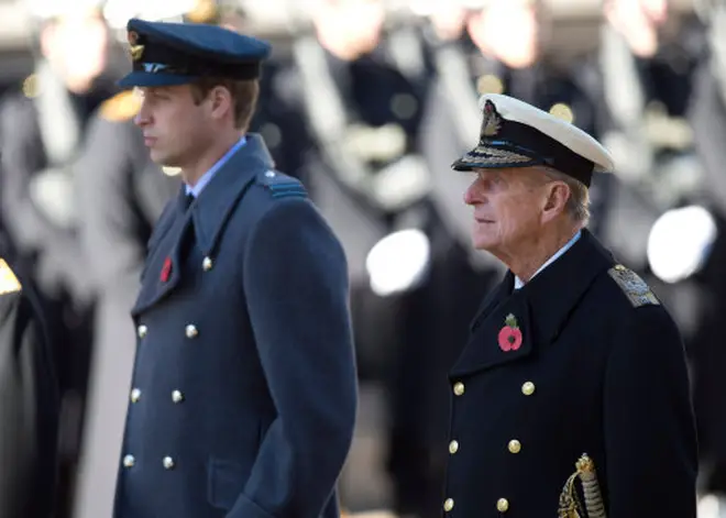 Prince William released a statement shortly after the Duke's death