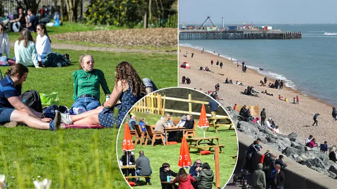 The weather is set to hit 18C today