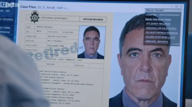 James Nesbitt is playing bent copper Marcus Thurwell in Line of Duty
