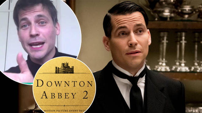 Downton Abbey’s Rob James-Collier has opened up about filming the new film