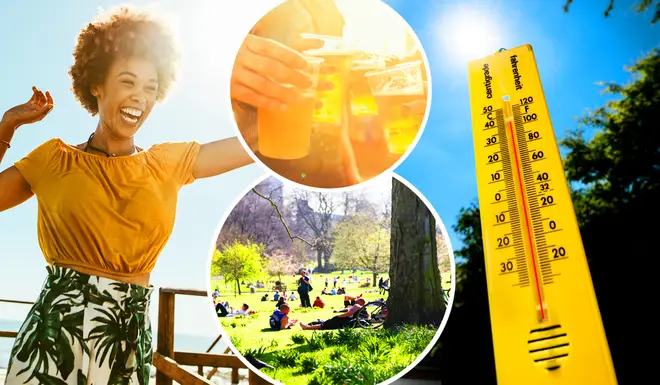 Temperatures in the UK are set to spike in the coming weeks