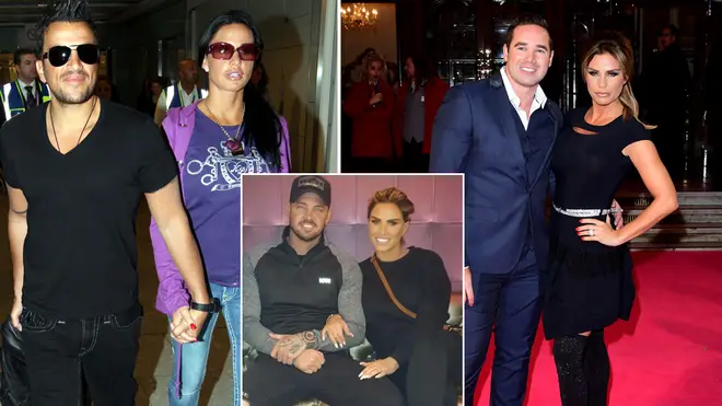 Katie Price has been married three times