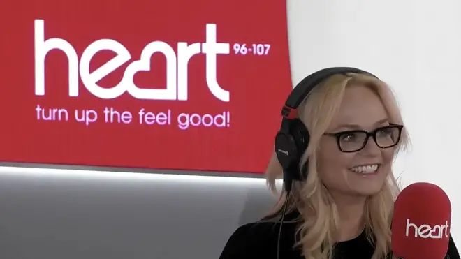 Emma Bunton couldn't hide her excitement when Jamie Theakston grilled her about the tour rumours