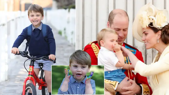 Prince Louis looks adorable in a new photo taken by his mum Kate