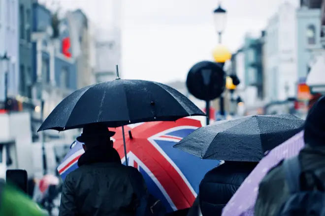 The UK is set for downpours later this week