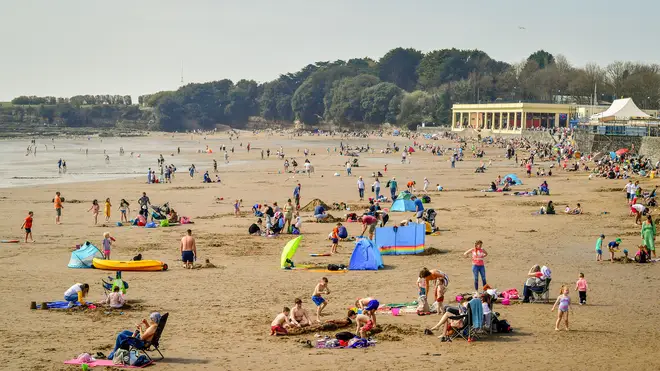 The UK could enjoy very warm weather next month
