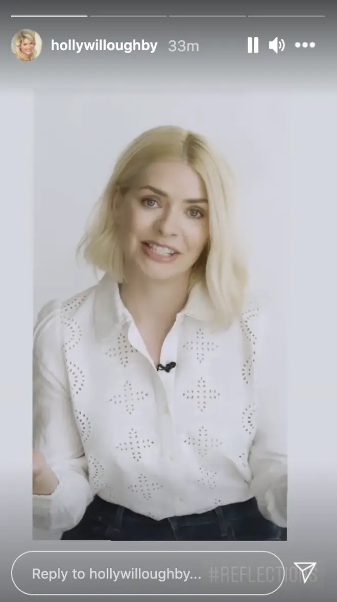 Holly Willoughby revealed the book Reflections will be all about inner and outer beauty