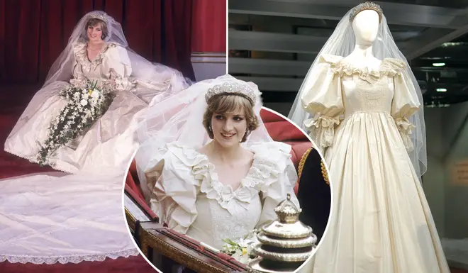 Princess Diana's wedding gown will be put on display at Kensington Palace