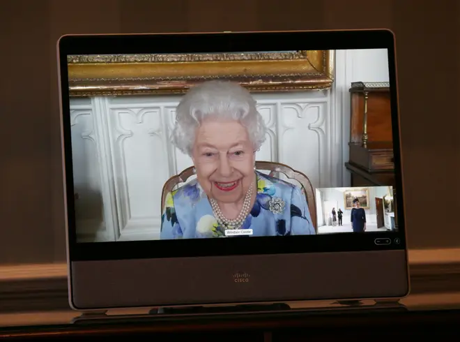 The Queen held audiences with incoming Ambassadors via video link from Windsor Castle to Buckingham Palace