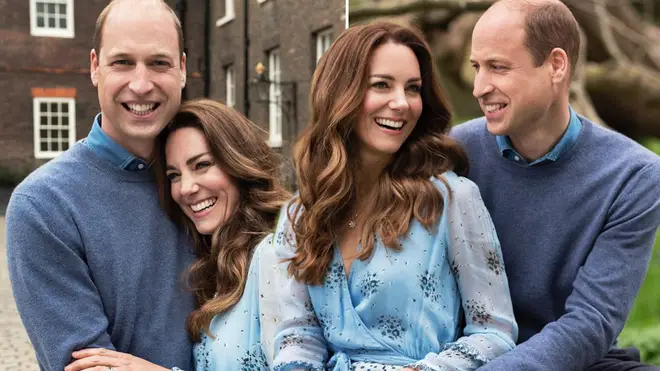 Kate Middleton and Prince William released the stunning pictures to mark a decade of marriage