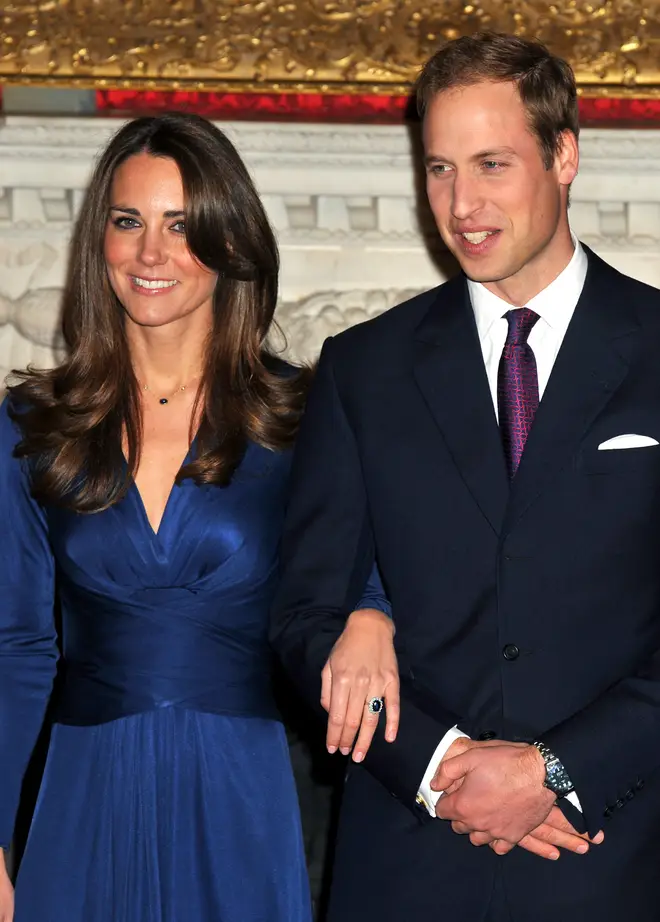 Prince William and Kate Middleton got engaged in 2010