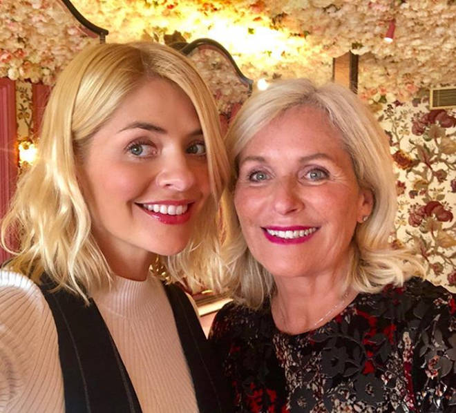 Holly Willoughby and her very youthful mum