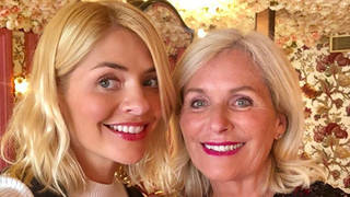 Holly Willoughby and her very youthful mum