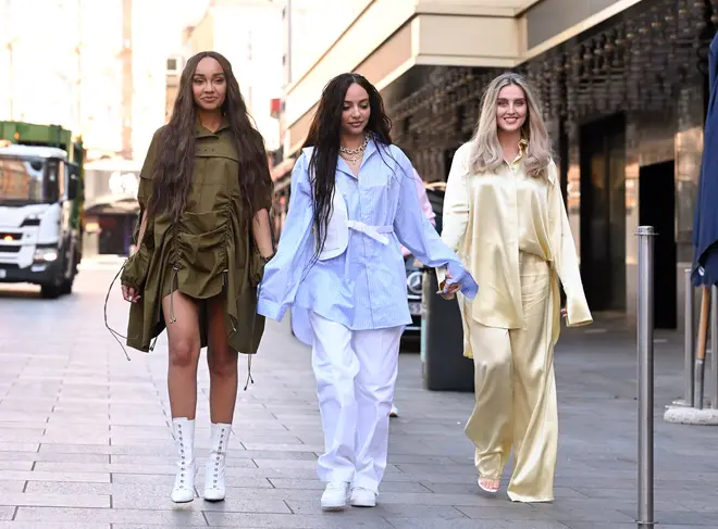 The Little Mix girls won Best Group at the 2021 Global Awards