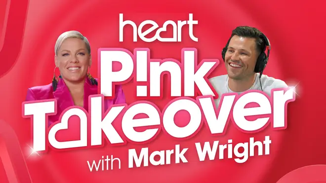 Pink joined Mark Wright for a very special show on Heart