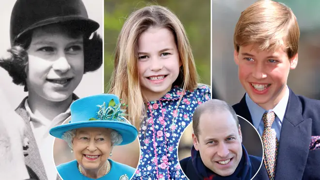 Princess Charlotte looks so much like the Queen and William in the new portrait