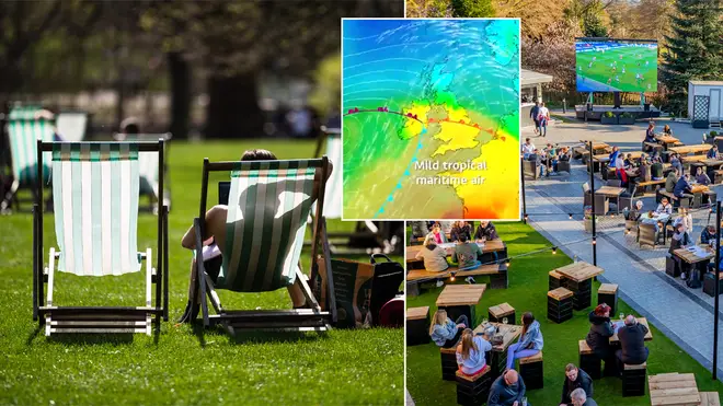 The weather is set to hit 20C today