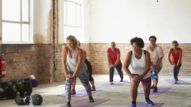 Exercise classes can start up again