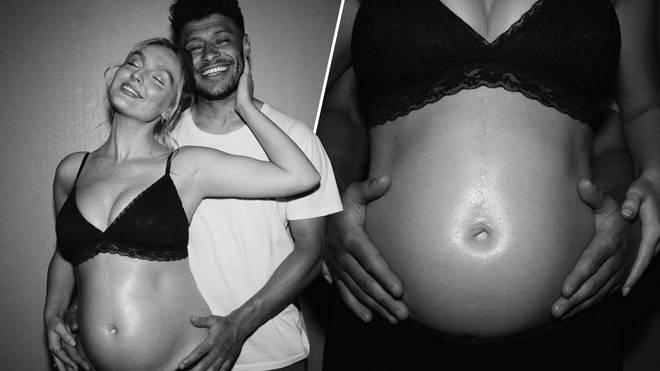 Perrie Edwards announces she is pregnant with boyfriend Alex Oxlade-Chamberlain