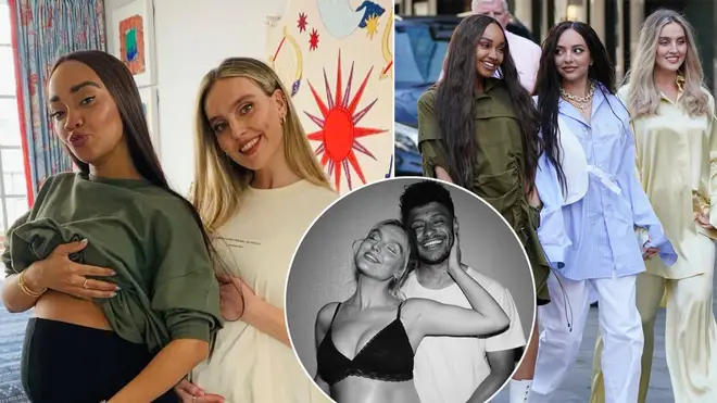 Leigh-Anne Pinnock and Perrie Edwards have shown off their bumps