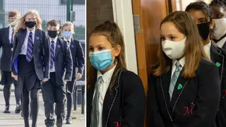 What are the new rules on face coverings in schools?