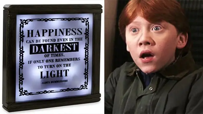 Can you spot the mistake on this Harry Potter lamp?
