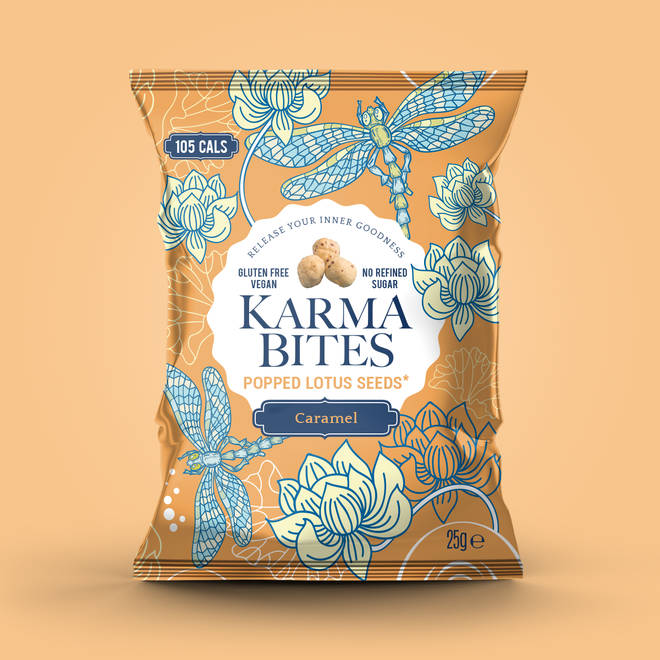 Karma Bites popped lotus seeds