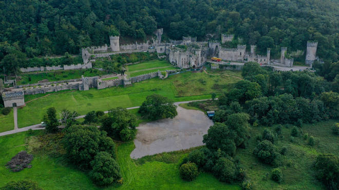Gwrych Castle in North Wales