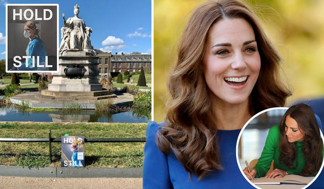 Kate Middleton left a special letter in 150 of the Hold Still books