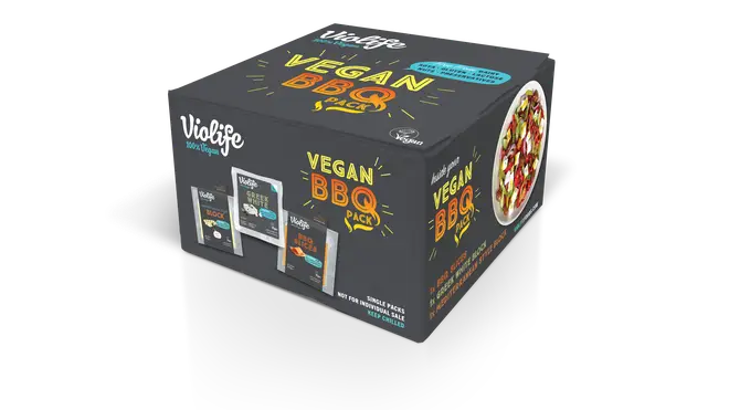 Violife have launched a vegan BBQ box